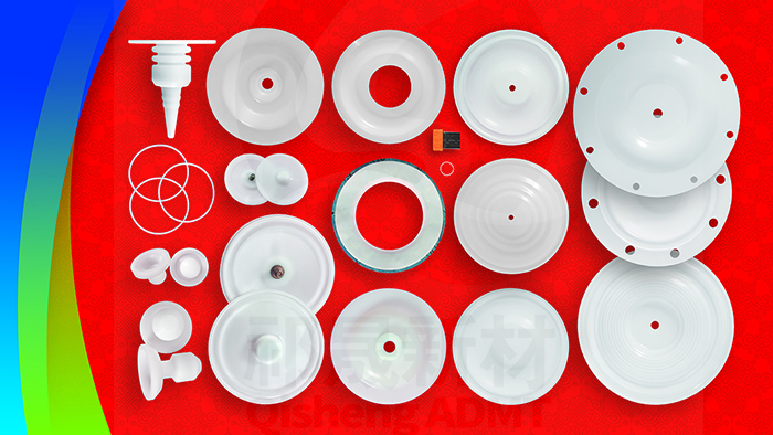 1聚四氟乙烯密封圈气动隔膜泵膜片大全 威廉官网中国官方网站1